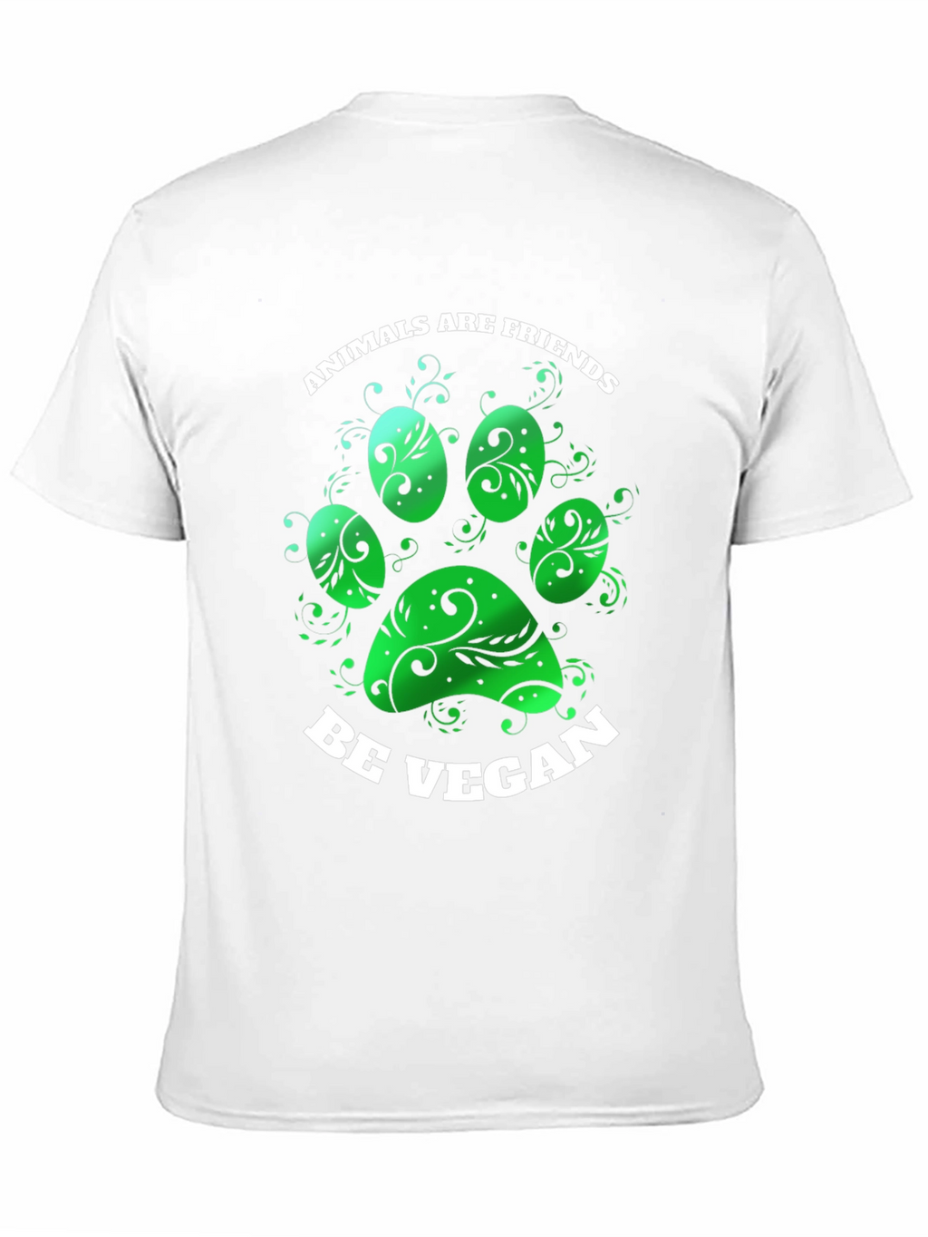Animals are Friends Be Vegan T-Shirt