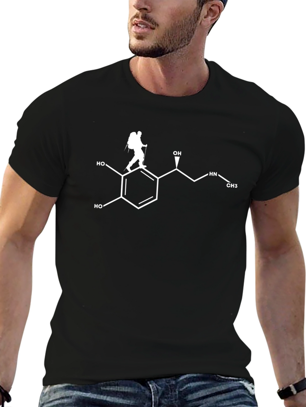 Dopamine Hiking T-Shirt -  Science & Adventure!