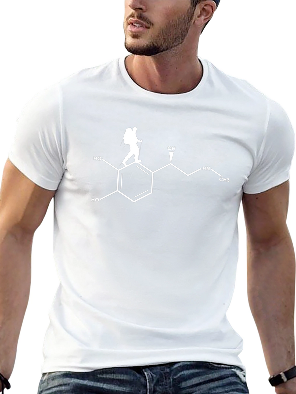 Dopamine Hiking T-Shirt -  Science & Adventure!