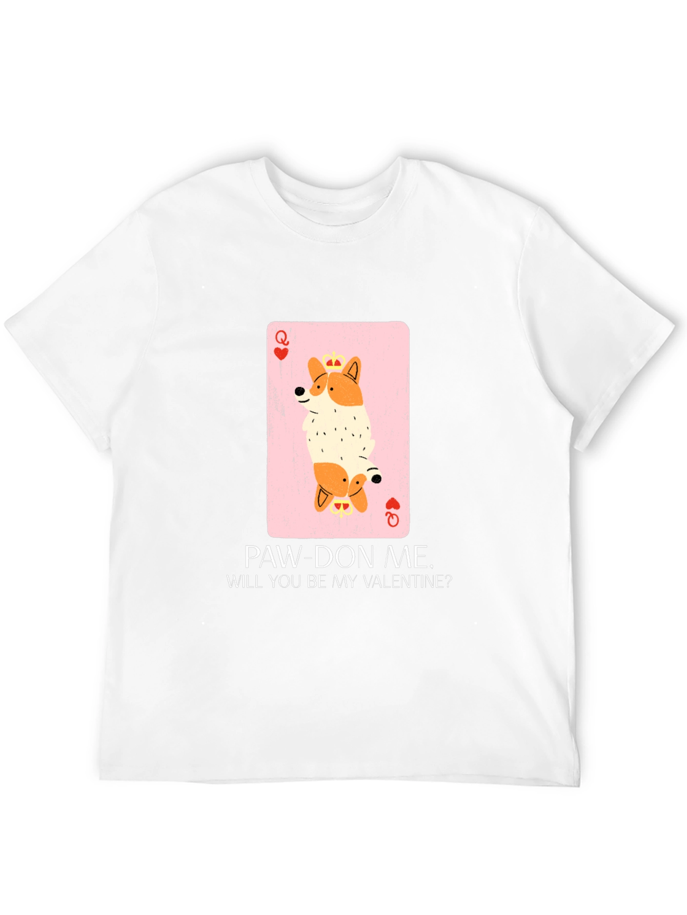 Queen Corgi Valentine T-Shirt