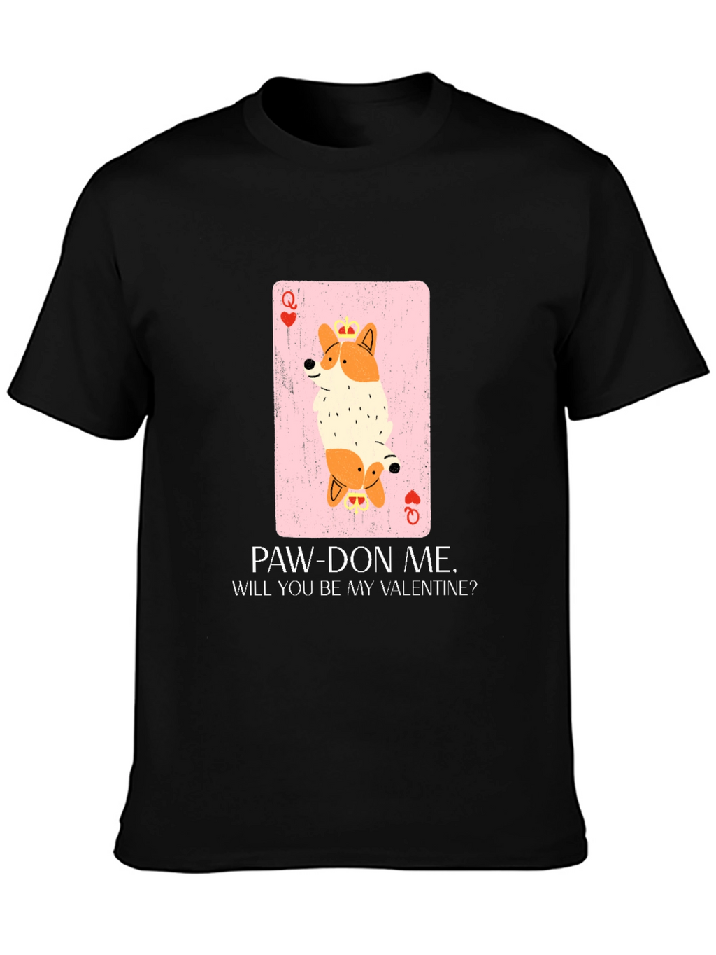 Queen Corgi Valentine T-Shirt