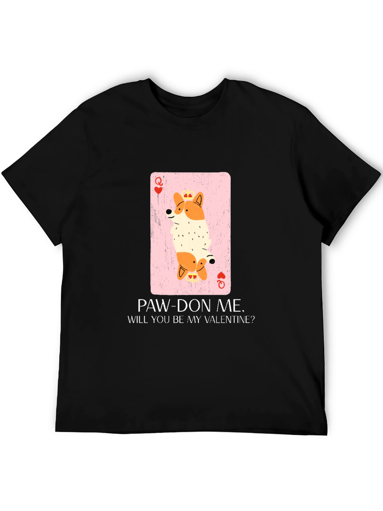 Queen Corgi Valentine T-Shirt