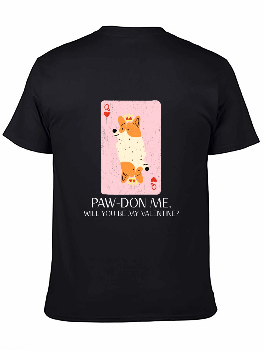 Queen Corgi Valentine T-Shirt