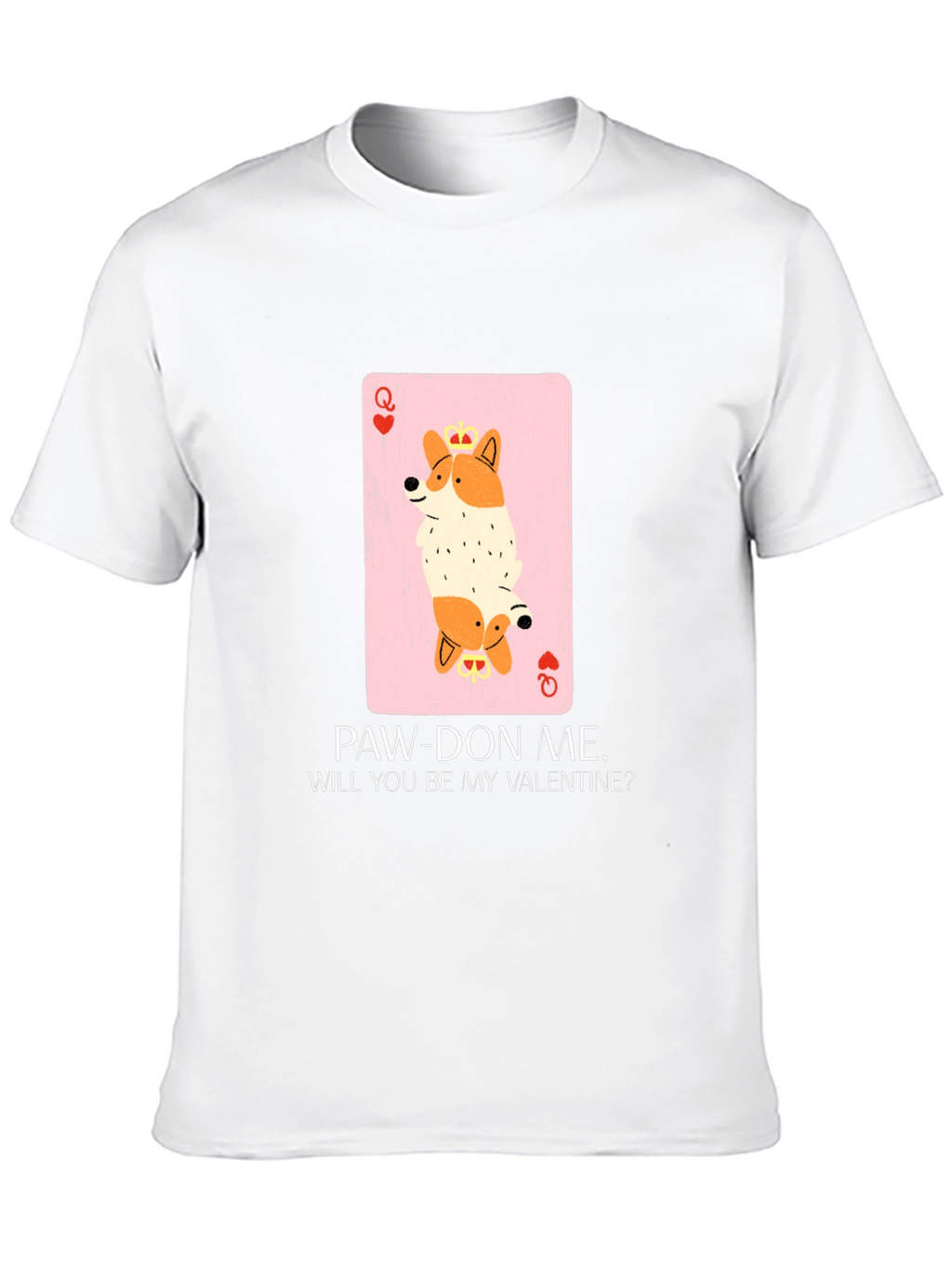 Queen Corgi Valentine T-Shirt