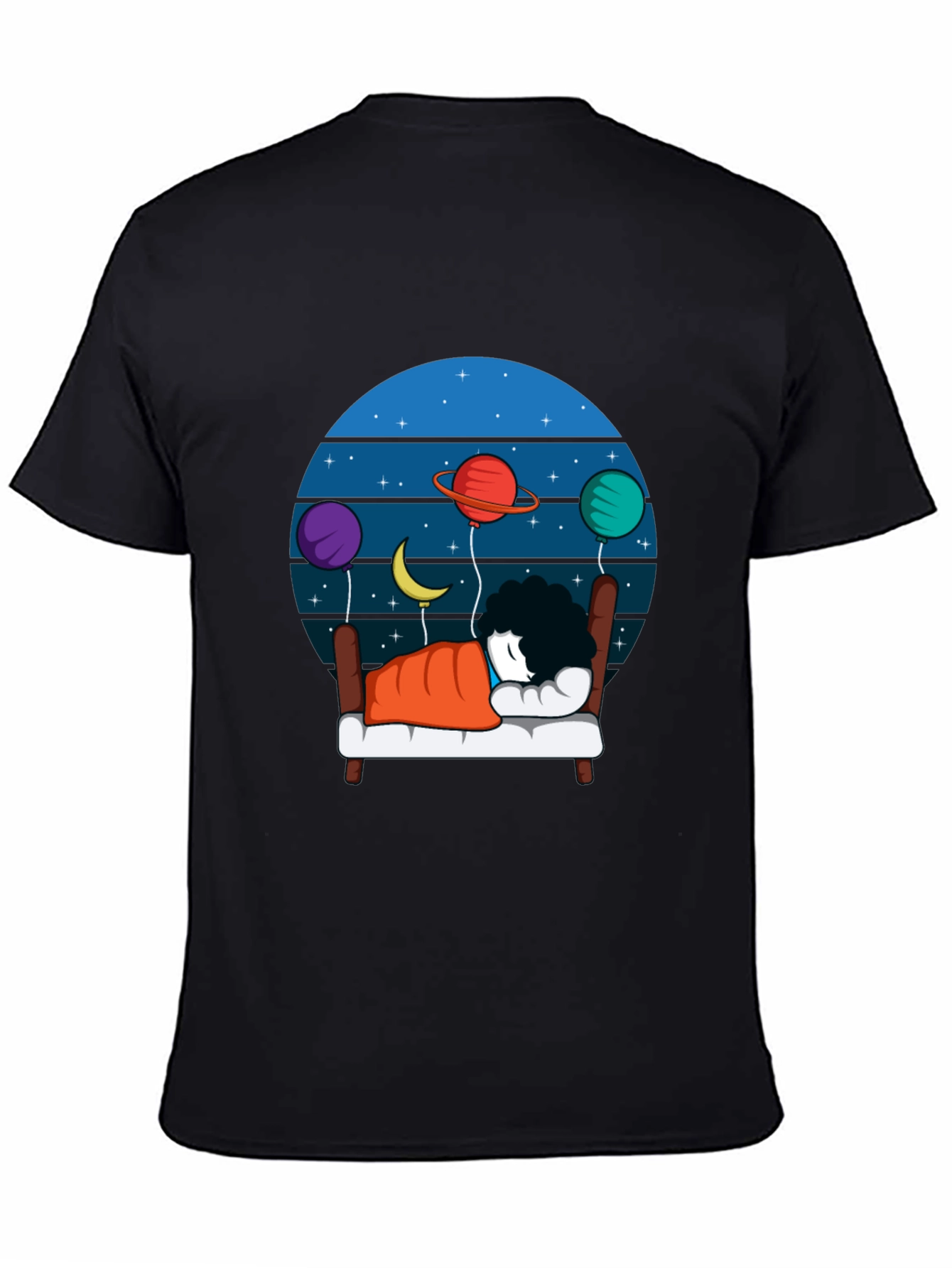 Dreaming of Space T-Shirt - Planets and Sleep