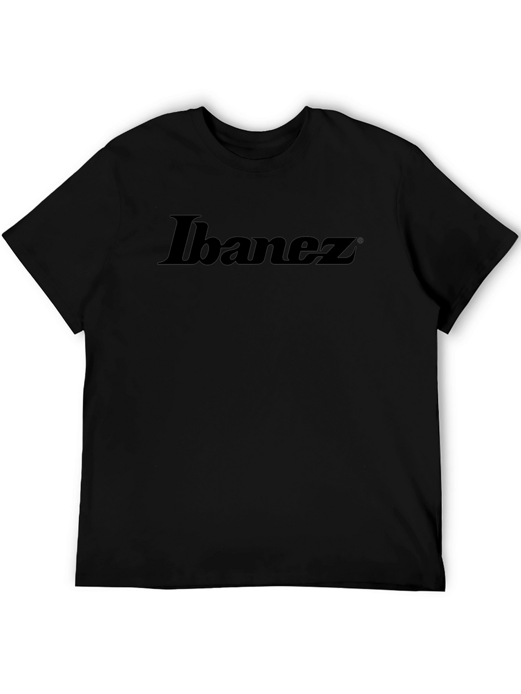 Ibanez Logo Black T-Shirt - Classic Rock Guitar Apparel