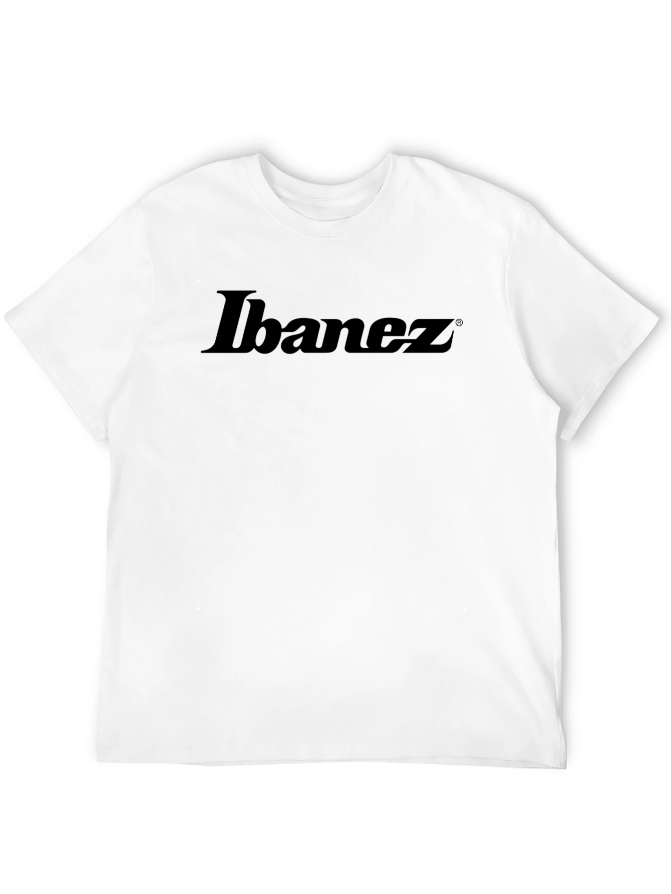 Ibanez Logo Black T-Shirt - Classic Rock Guitar Apparel
