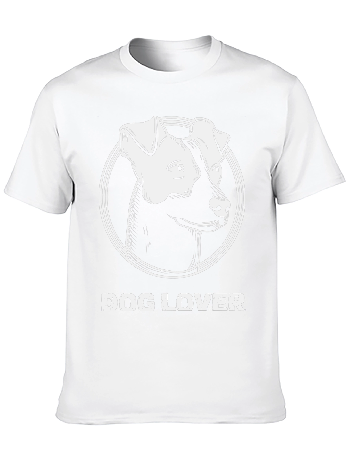 Dog Lover Black T-Shirt - Cute Dog Graphic Tee