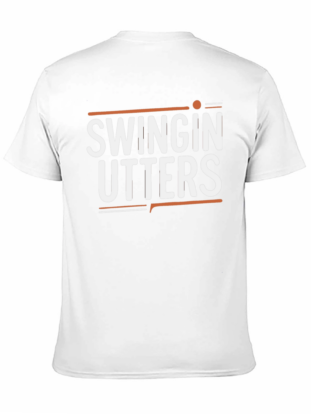 Swingin Utters Graphic Tee - Black Cotton Blend