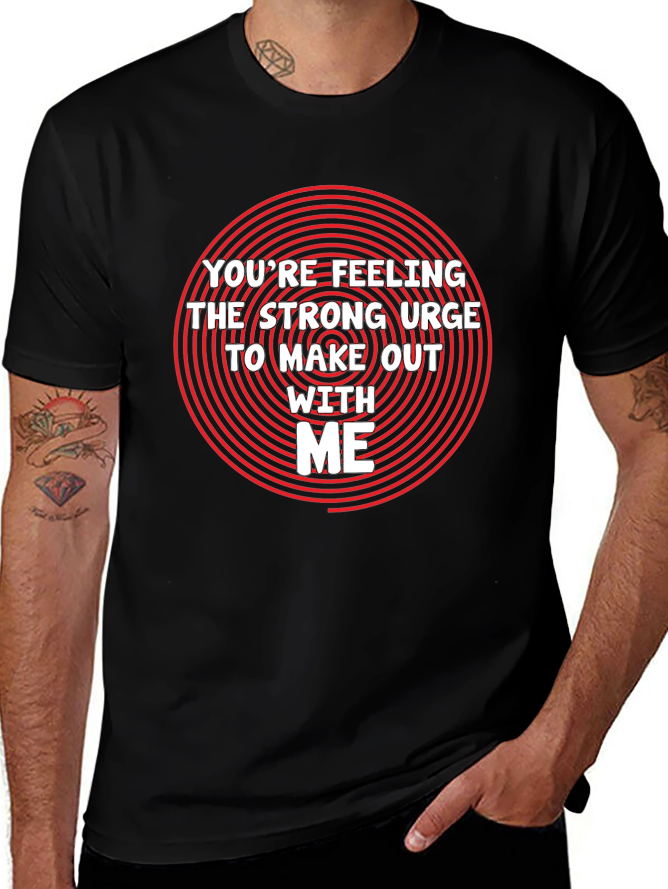 Funny Make Out Urge Graphic T-Shirt