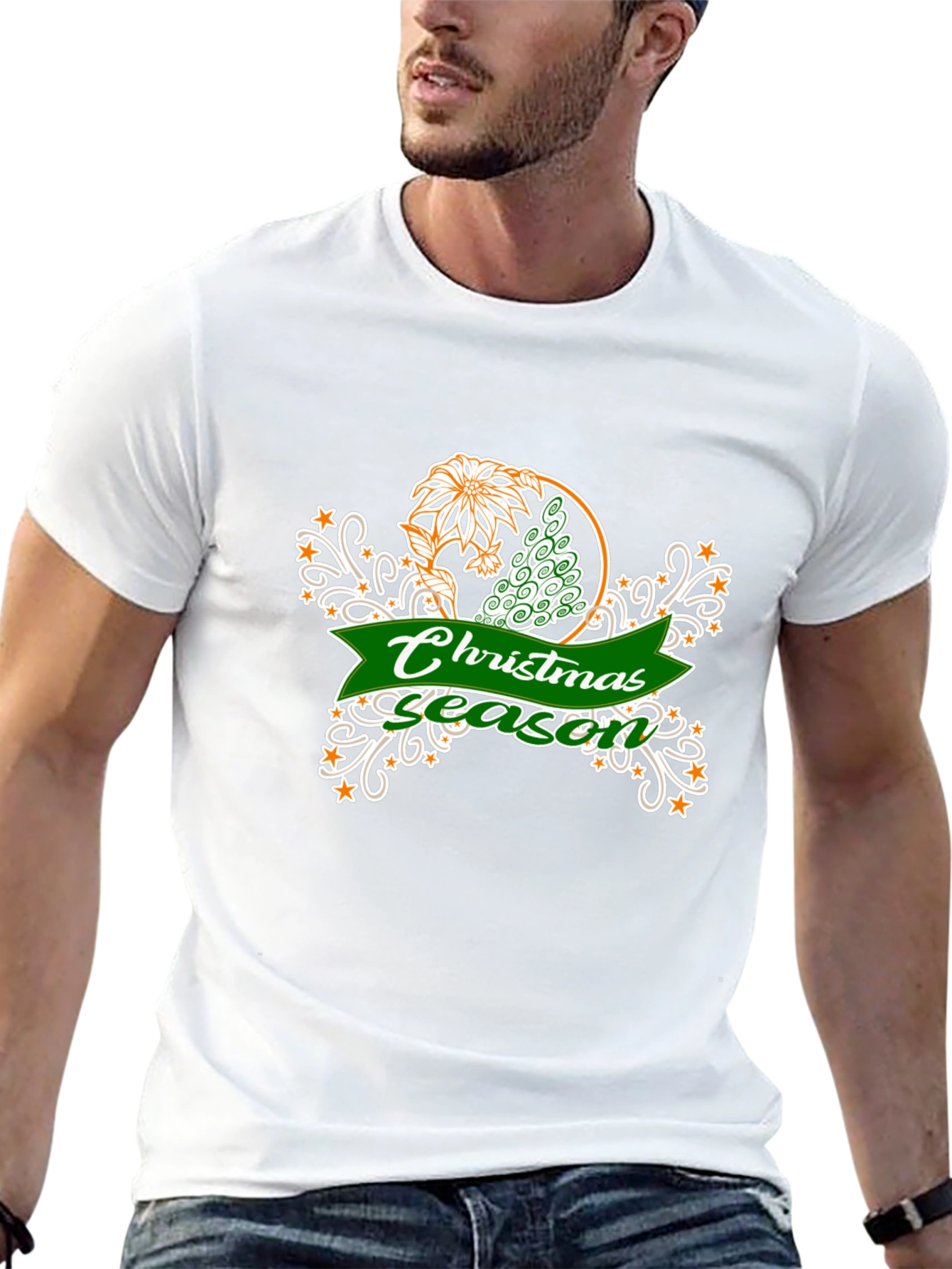 Festive Christmas Season Graphic Tee