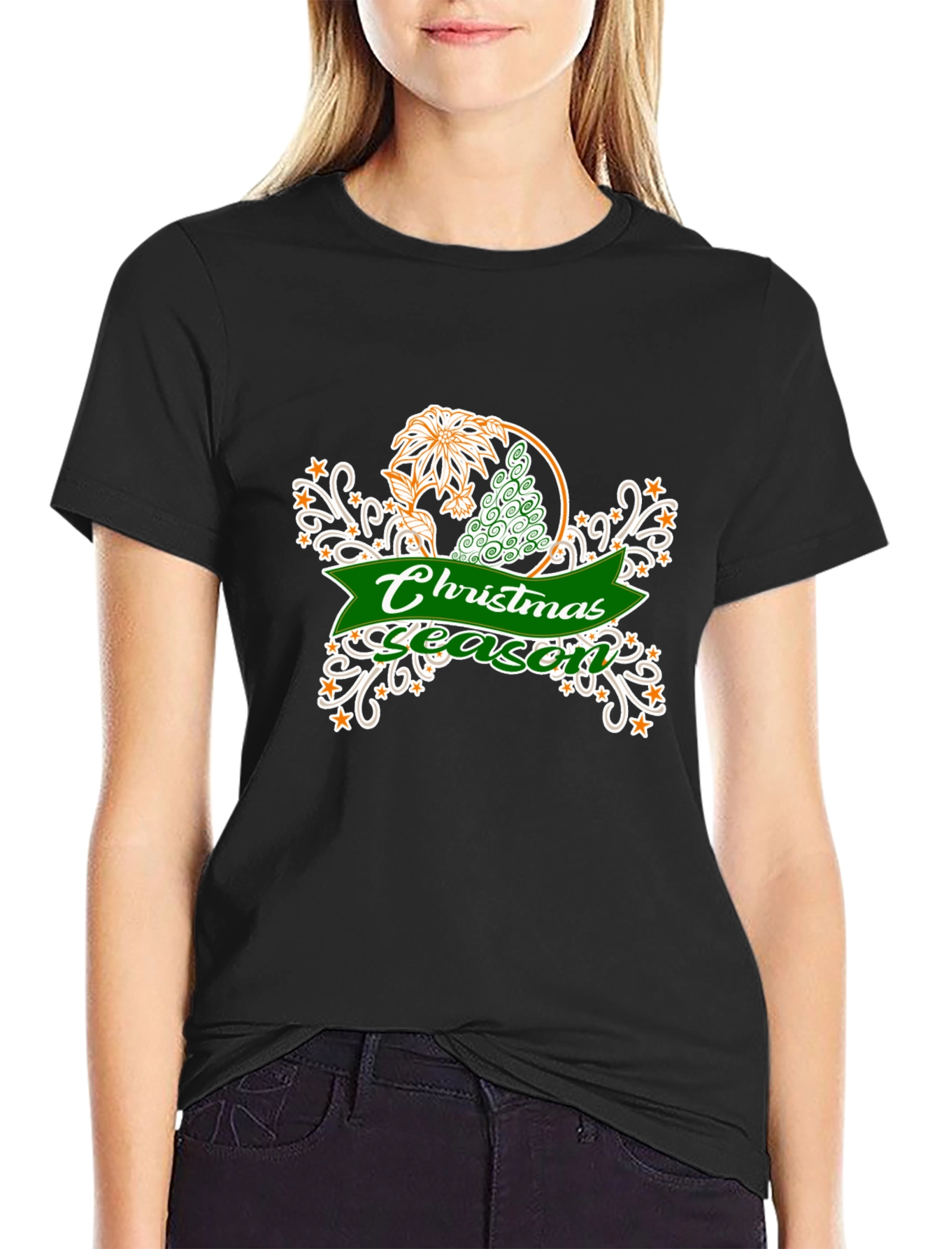 Festive Christmas Season Graphic Tee