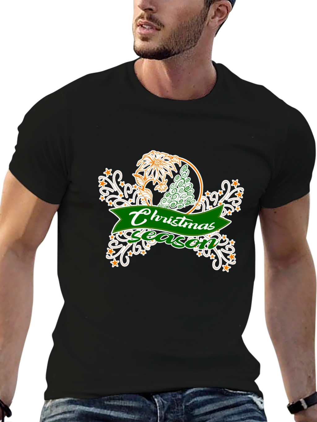 Festive Christmas Season Graphic Tee