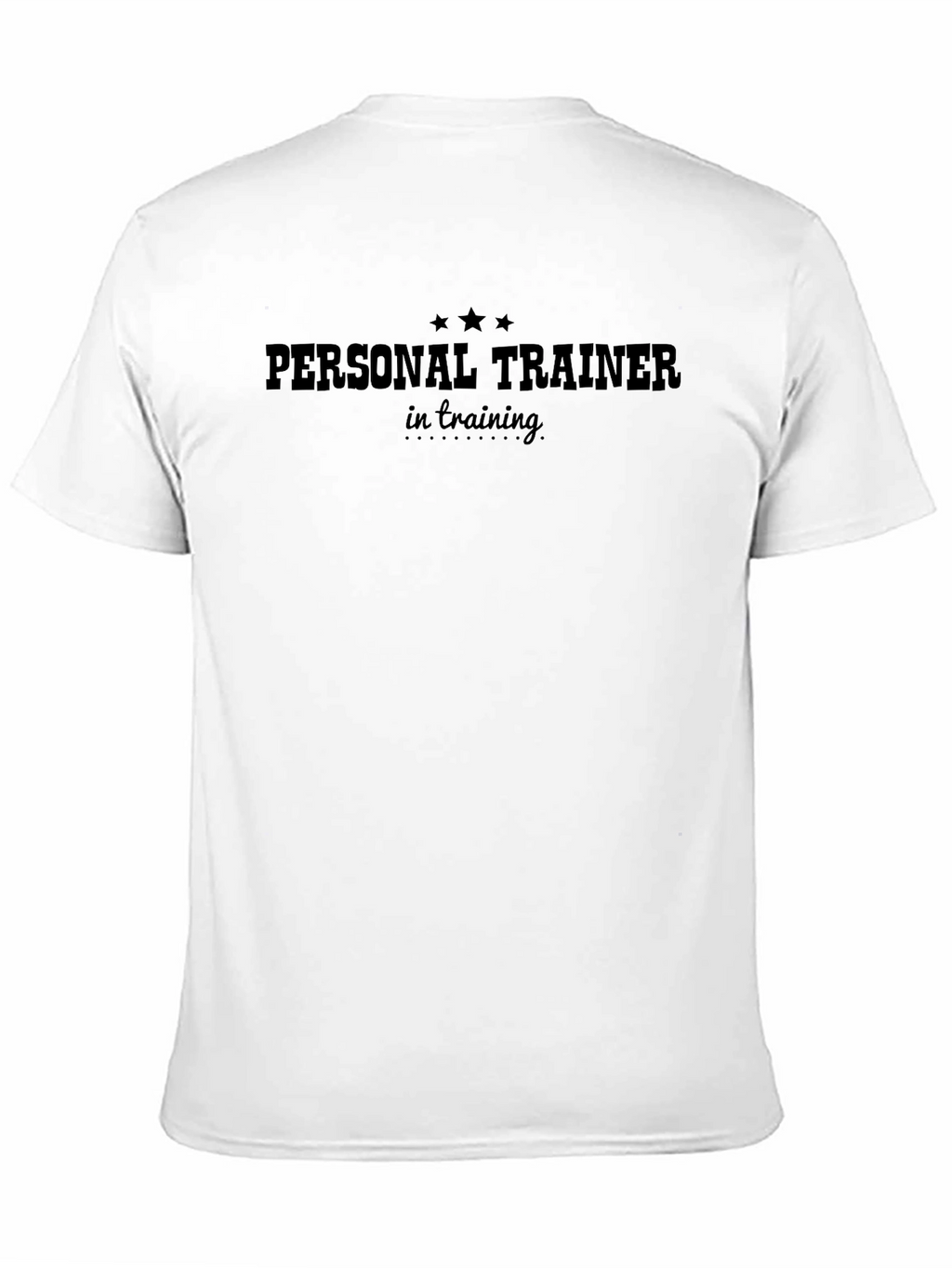 Personal Trainer in Training Black T-Shirt