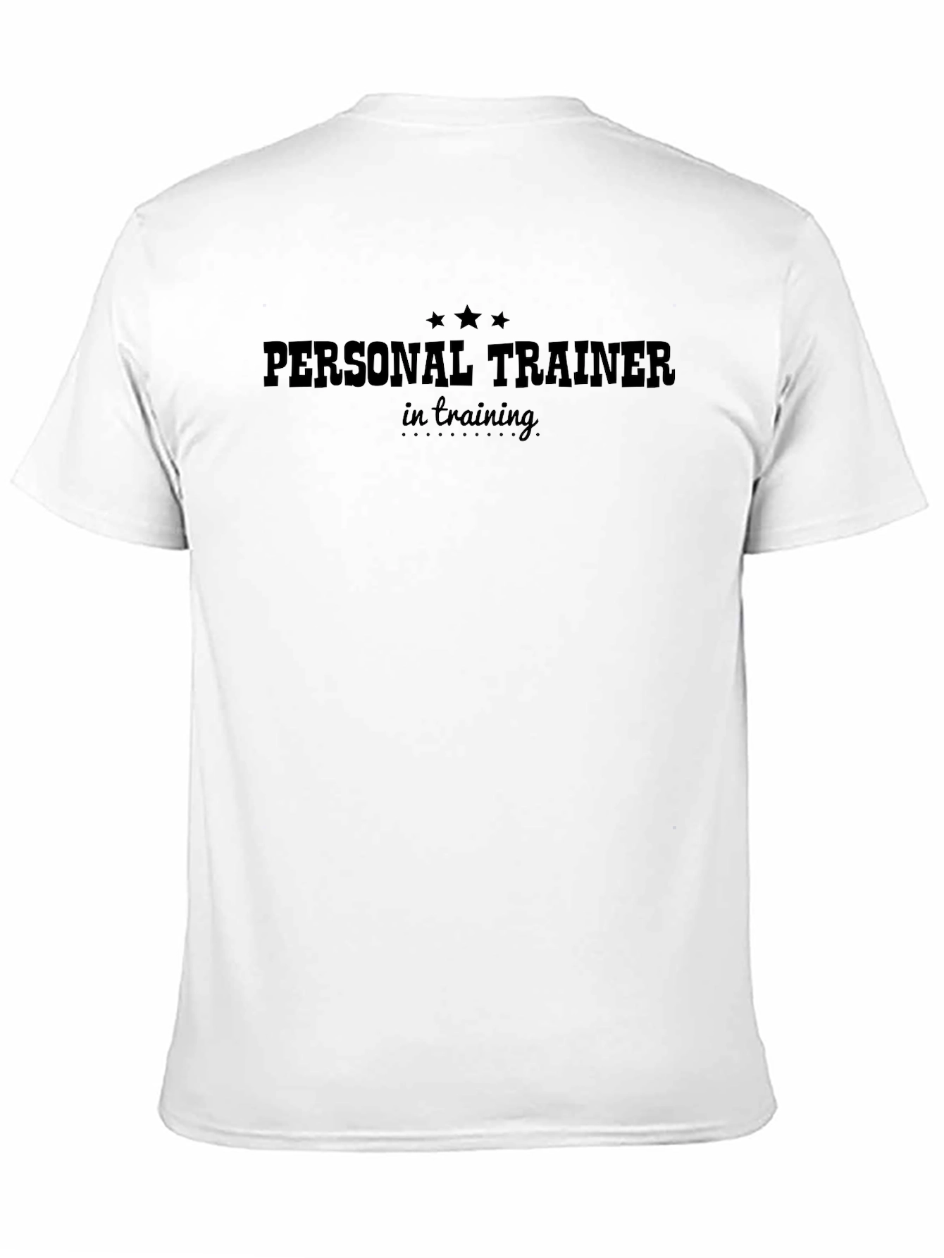Personal Trainer in Training Black T-Shirt