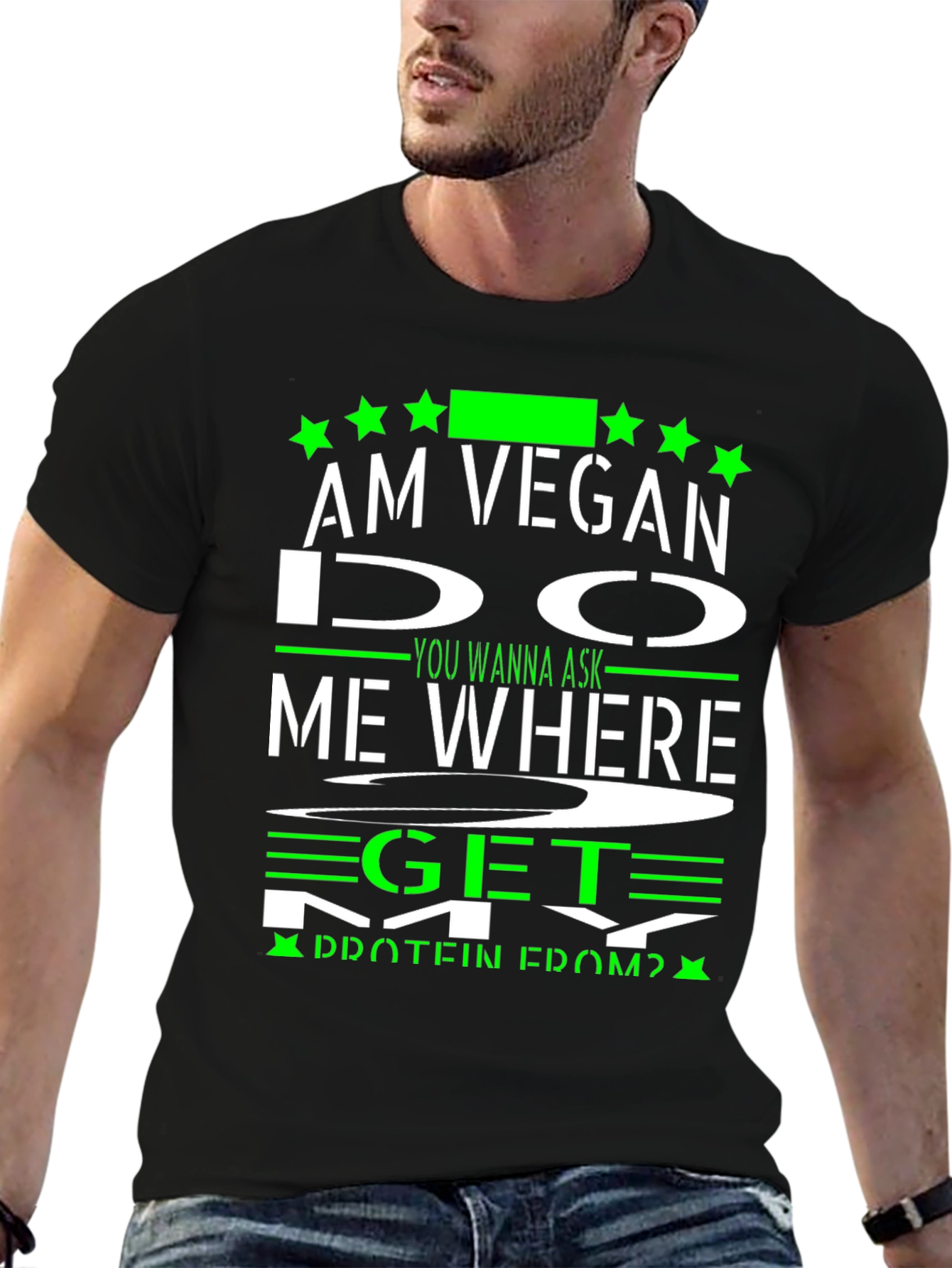 Vegan Protein T-Shirt - Funny Vegan Gift