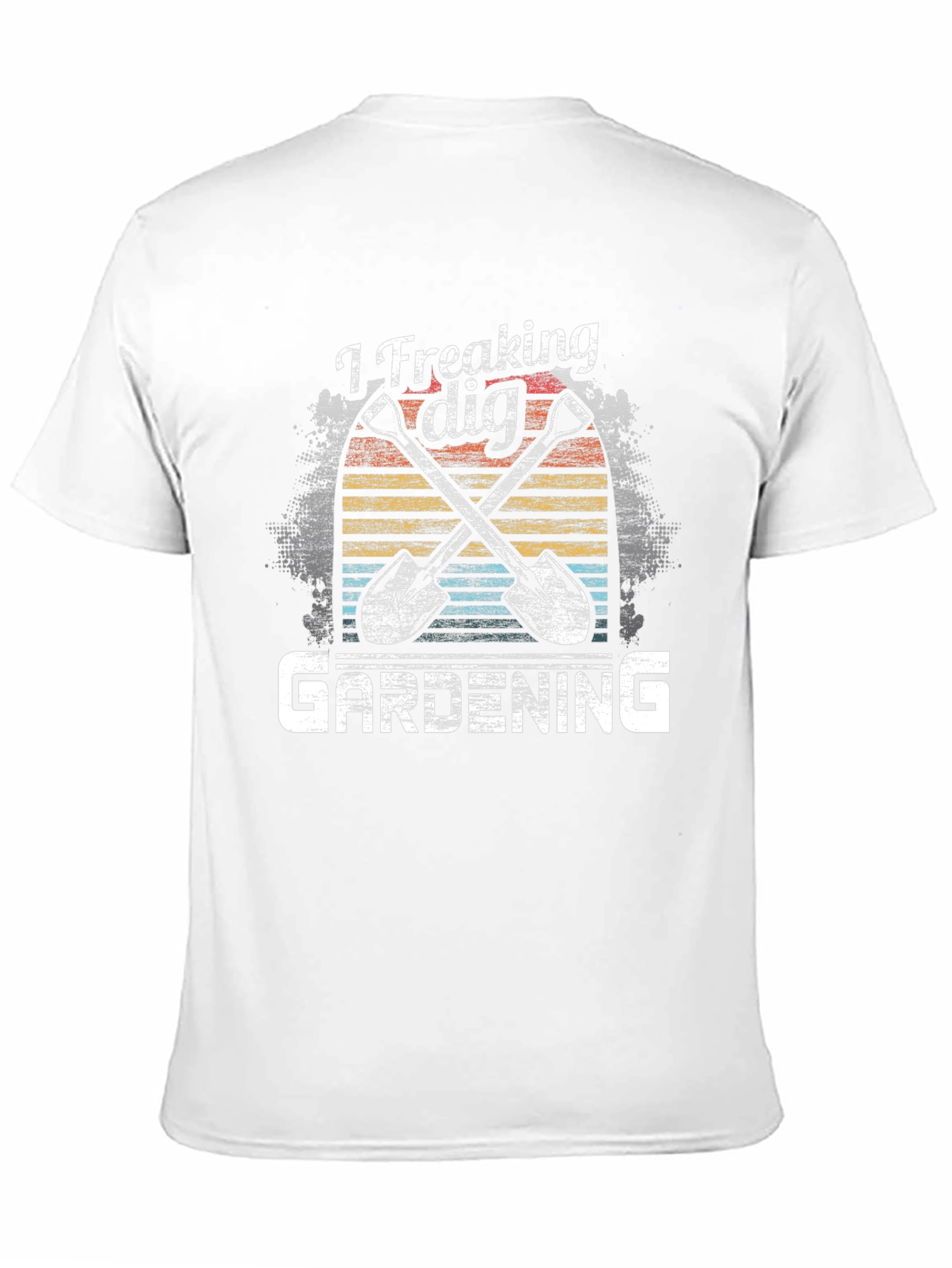 I Freaking Dig Gardening Graphic Tee - Black