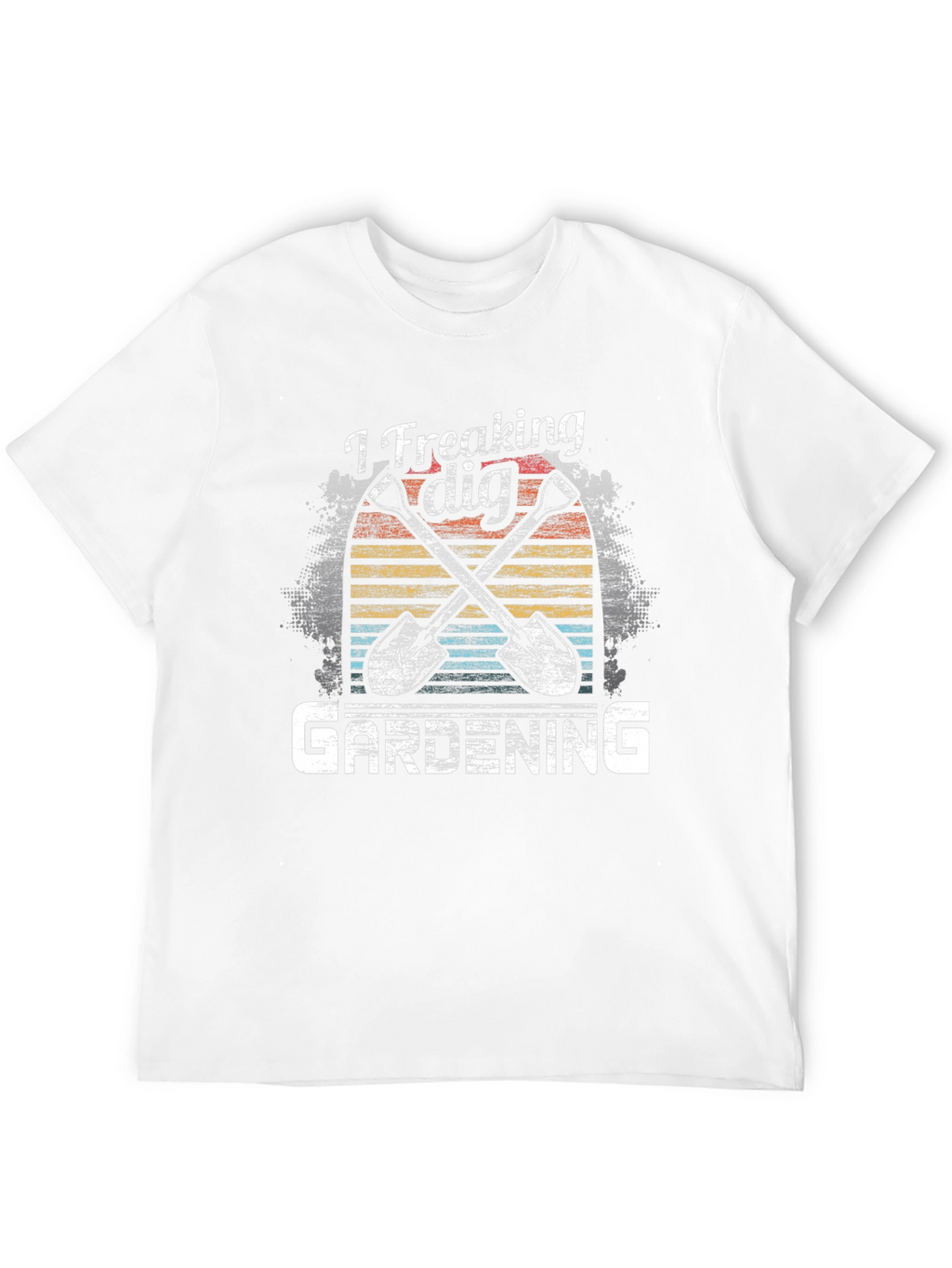 I Freaking Dig Gardening Graphic Tee - Black