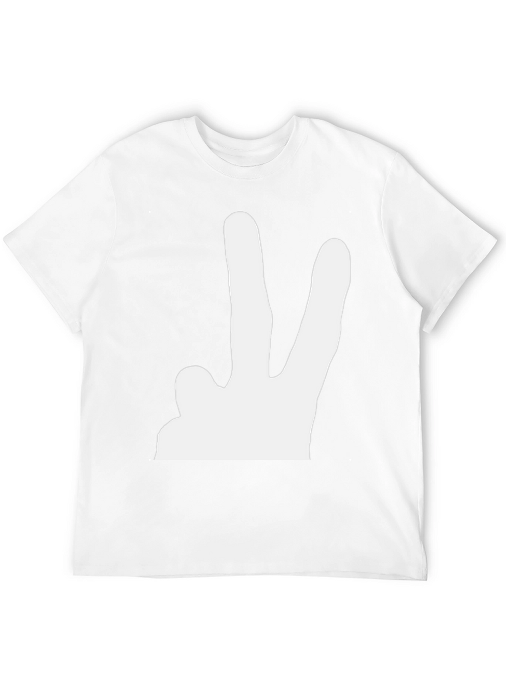 Peace Sign Black T-Shirt