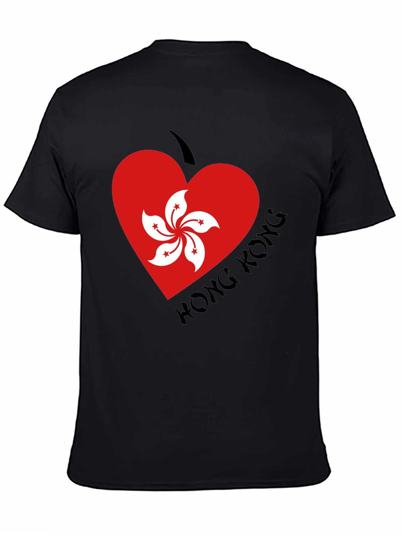 Hong Kong Heart Flag T-Shirt