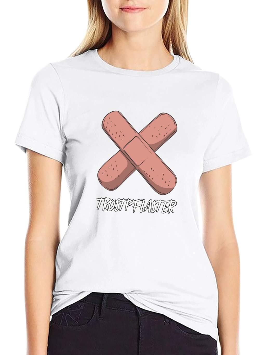 Trostpflaster Band-Aid Cross Graphic Tee - Black