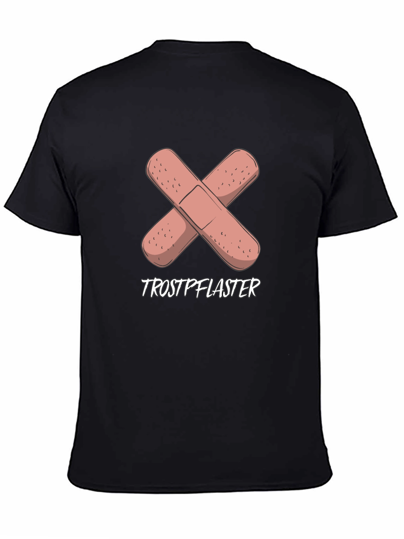 Trostpflaster Band-Aid Cross Graphic Tee - Black