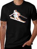 Retro Skiing T-Shirt