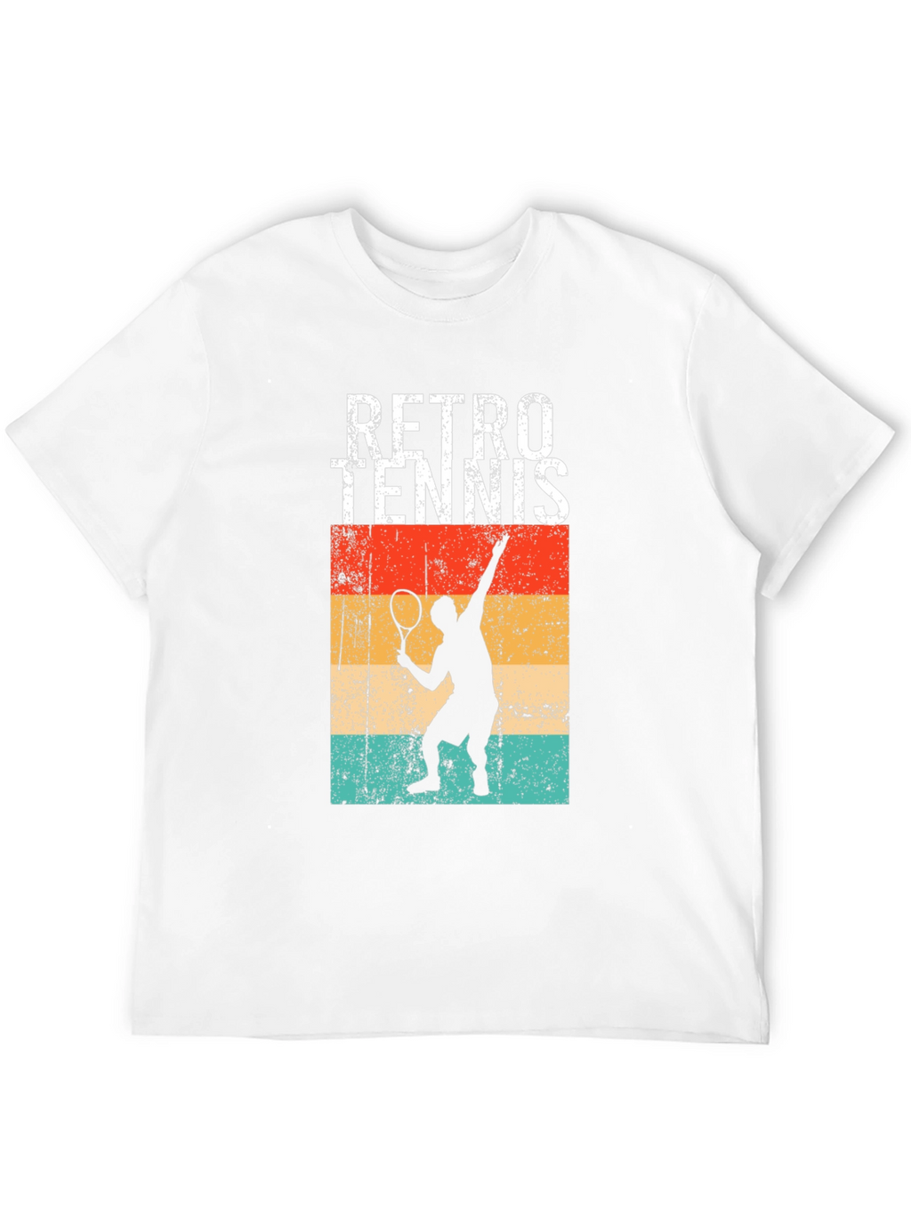 Retro Tennis Player Graphic Tee