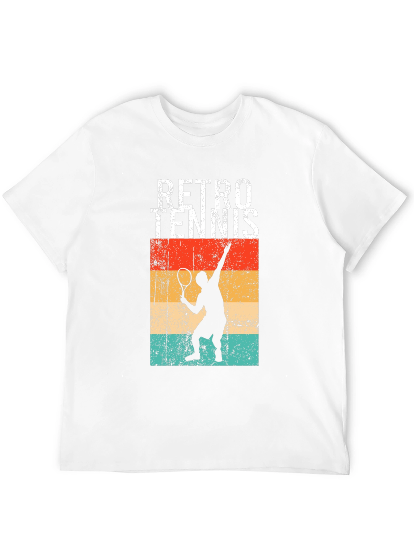 Retro Tennis Player Graphic Tee