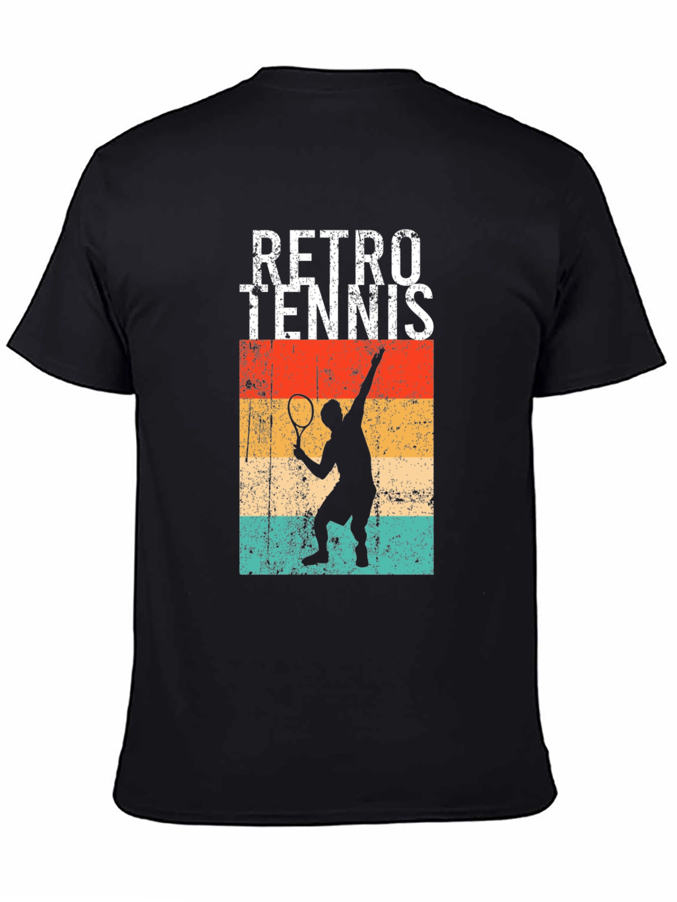 Retro Tennis Player Graphic Tee