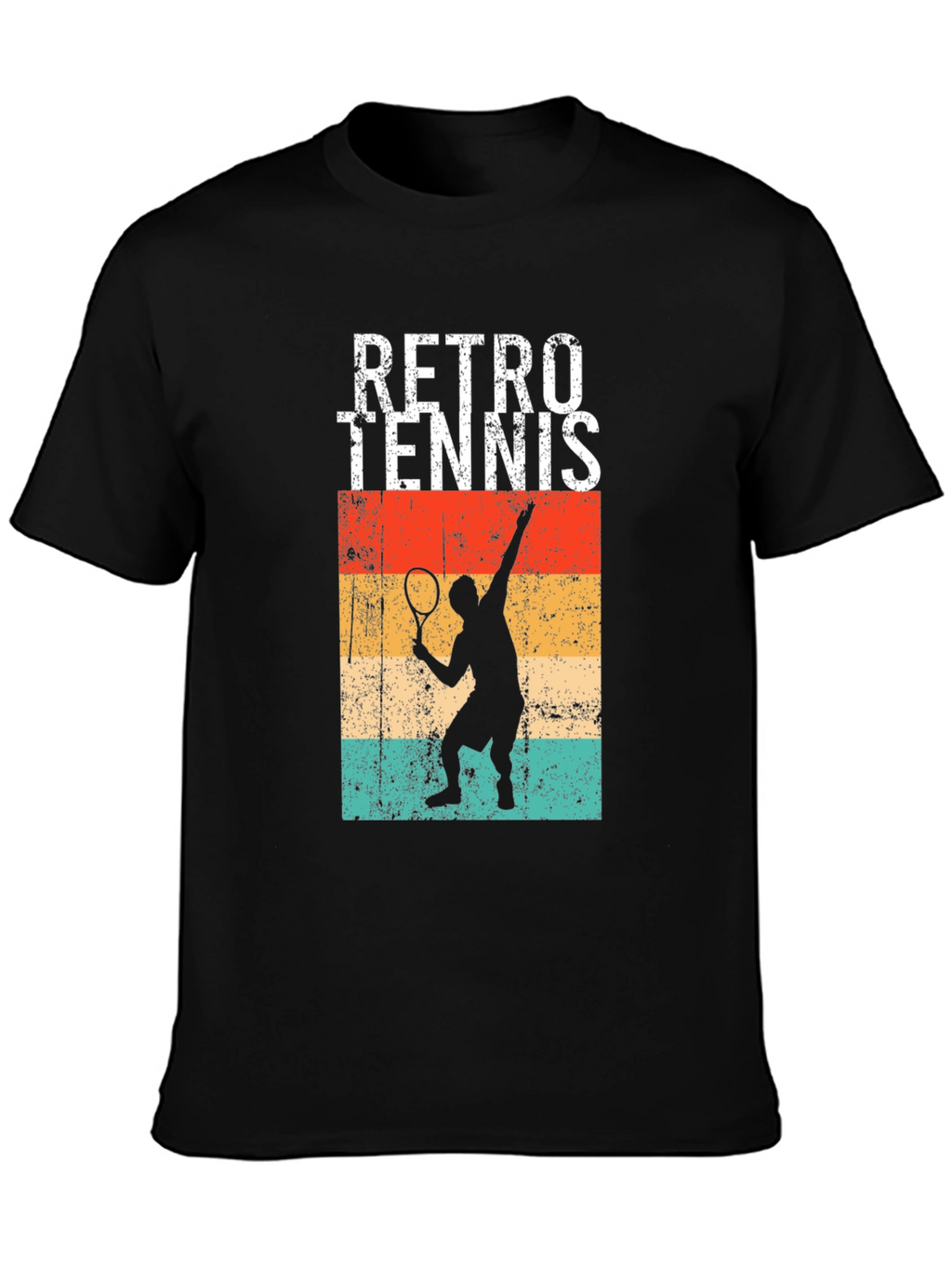 Retro Tennis Player Graphic Tee