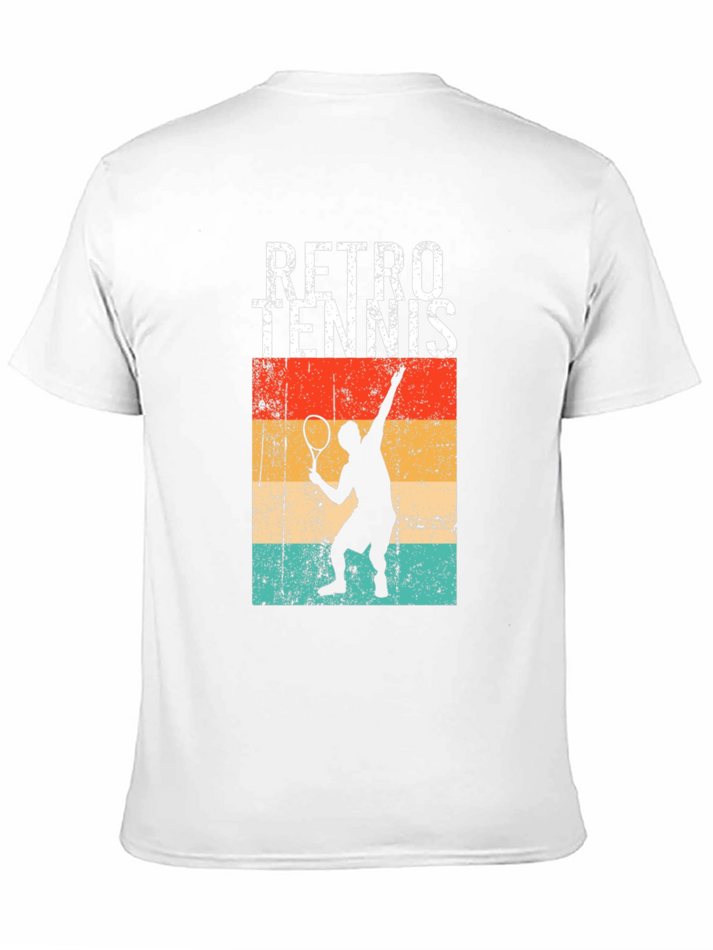 Retro Tennis Player Graphic Tee