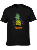 Hello Summer Pineapple Graphic Tee