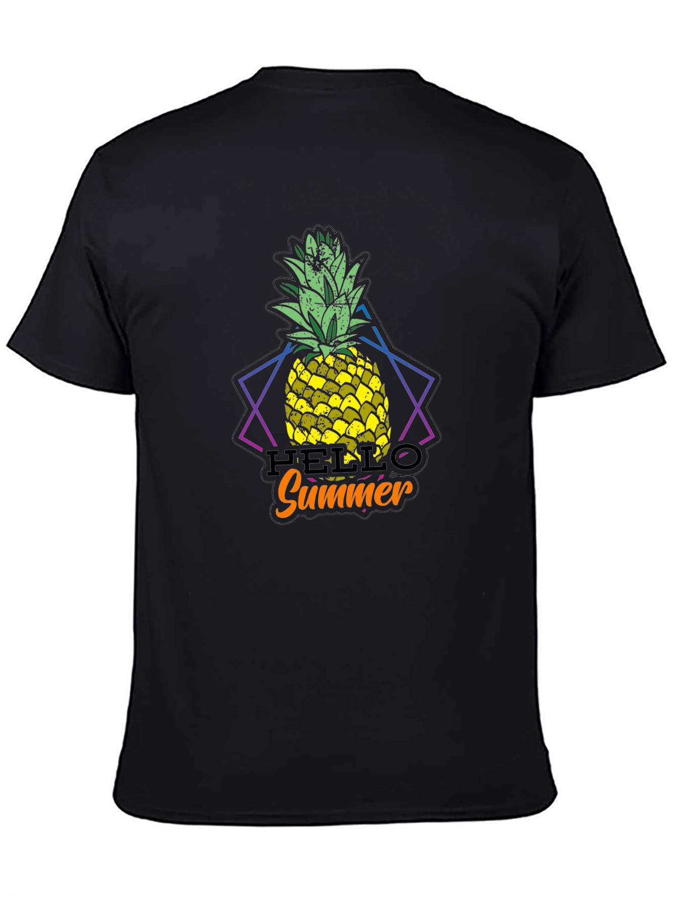 Hello Summer Pineapple Graphic Tee