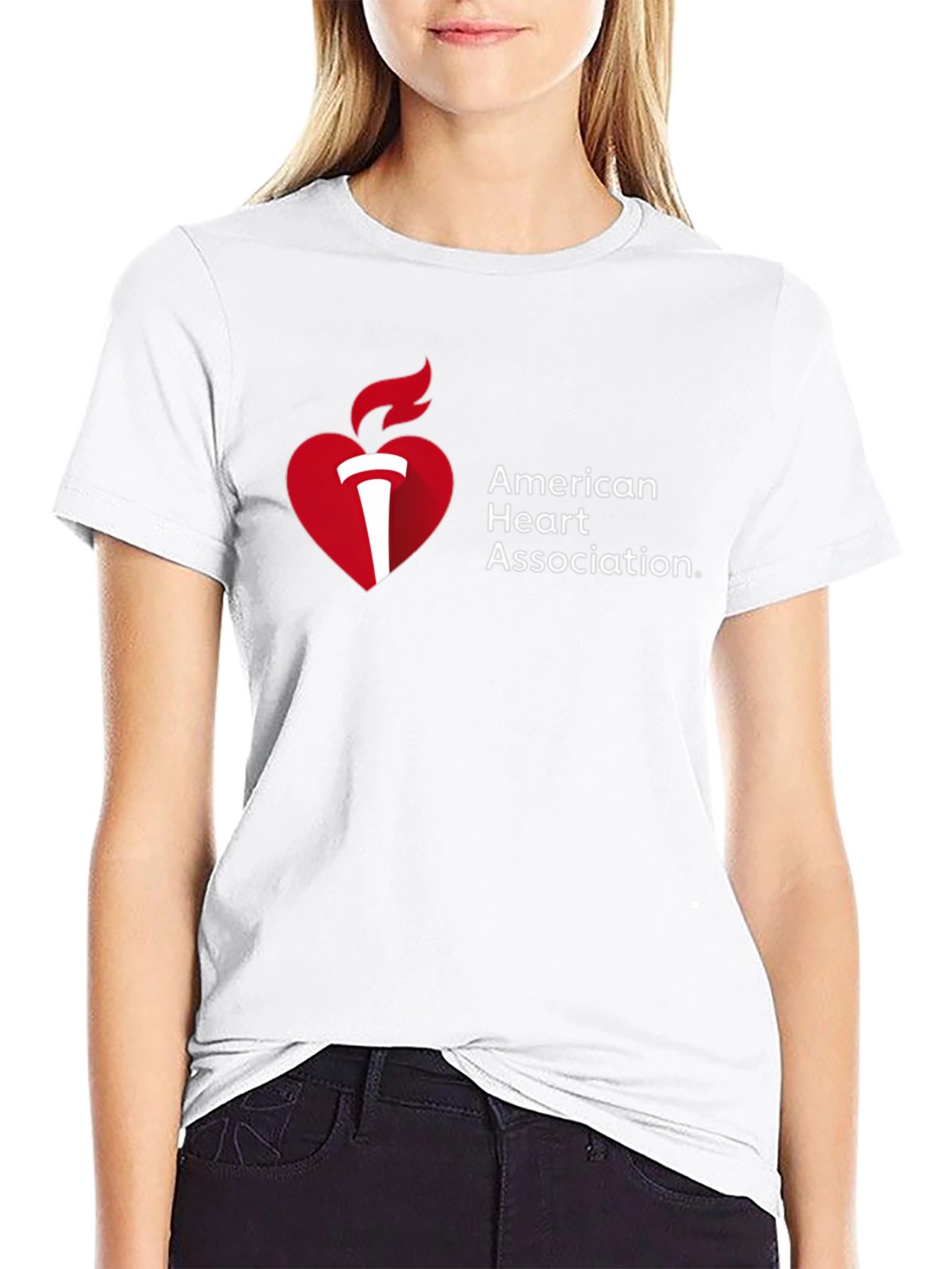American Heart Association Black T-Shirt