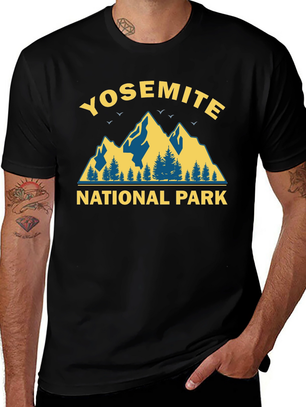 Yosemite National Park Graphic T-Shirt