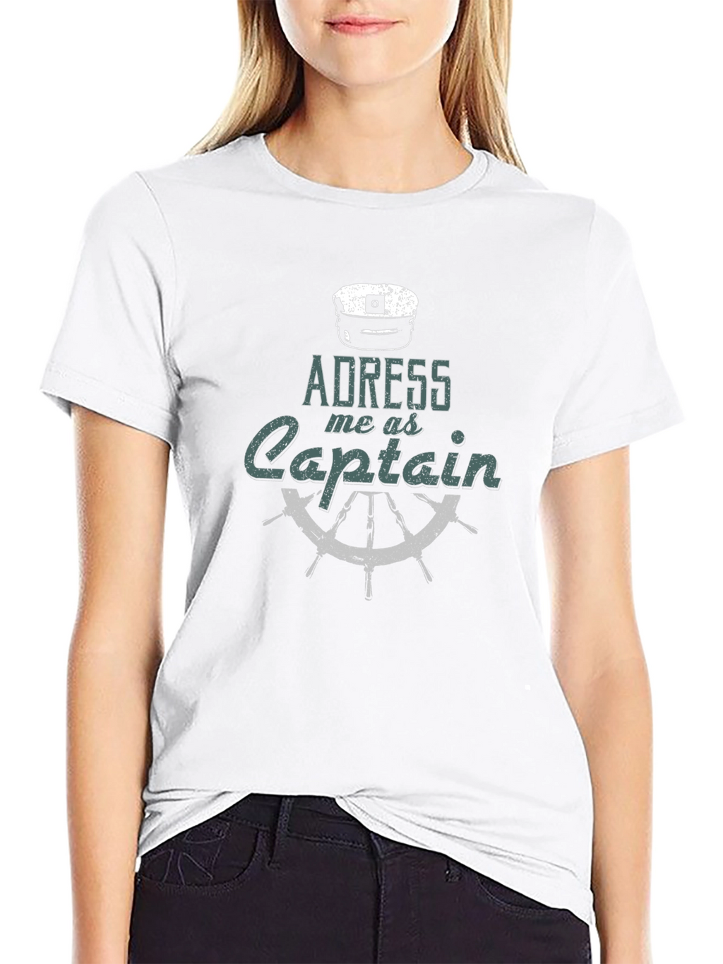 Address Me As Captain T-Shirt