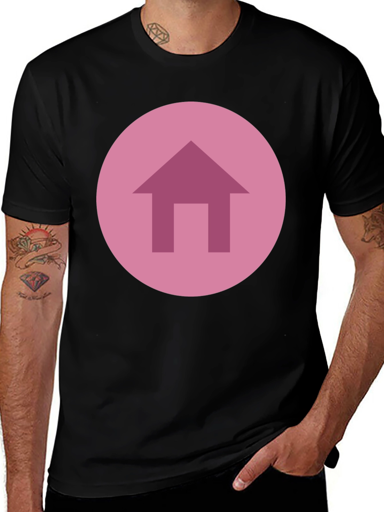 Abstract House Graphic Tee