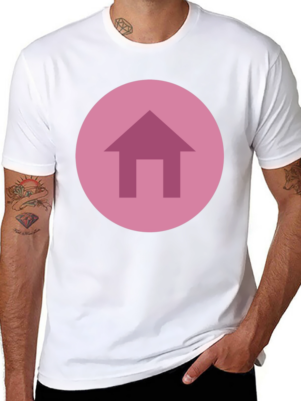 Abstract House Graphic Tee