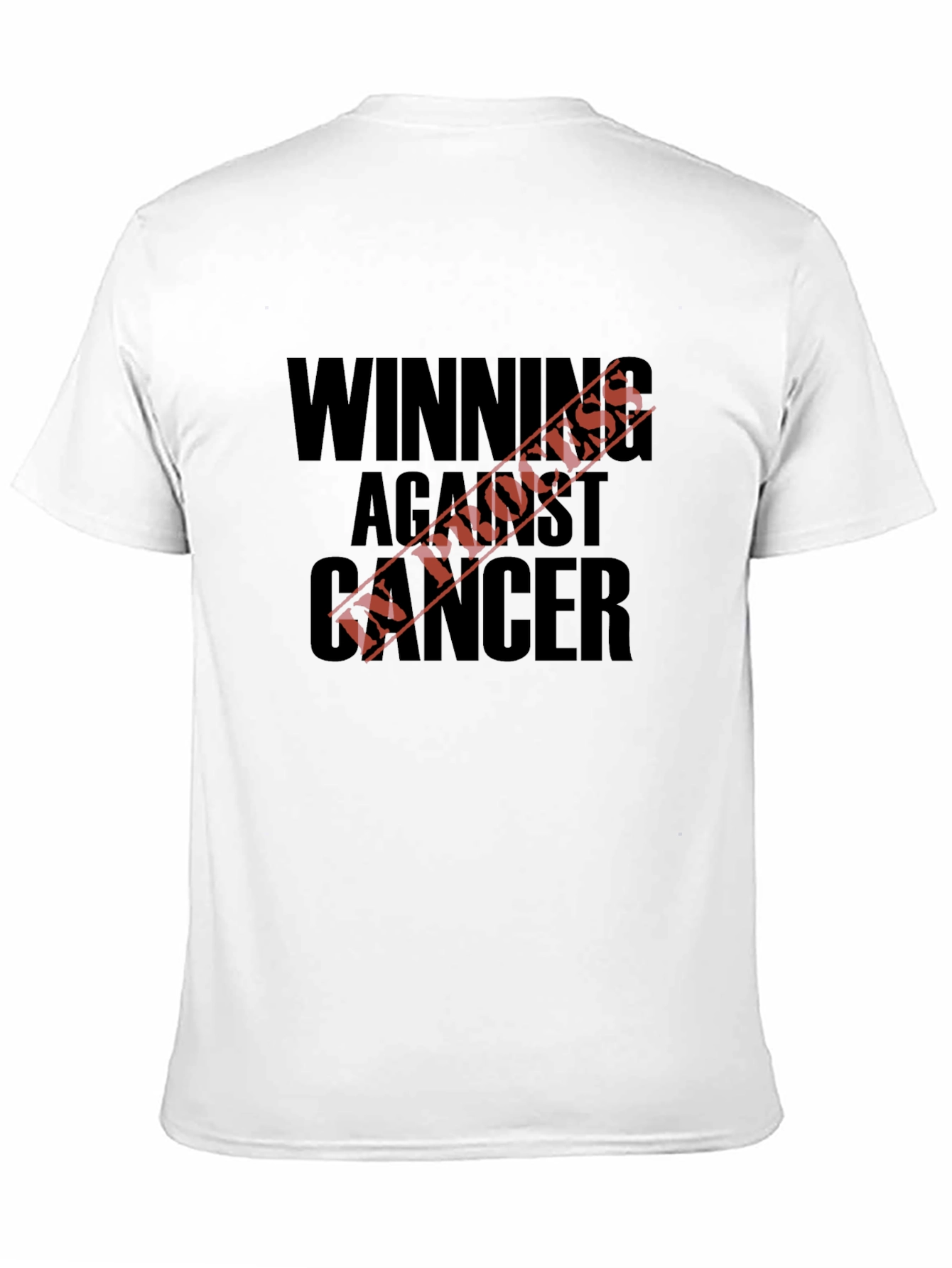 Winning Against Cancer T-Shirt: Strength & Hope