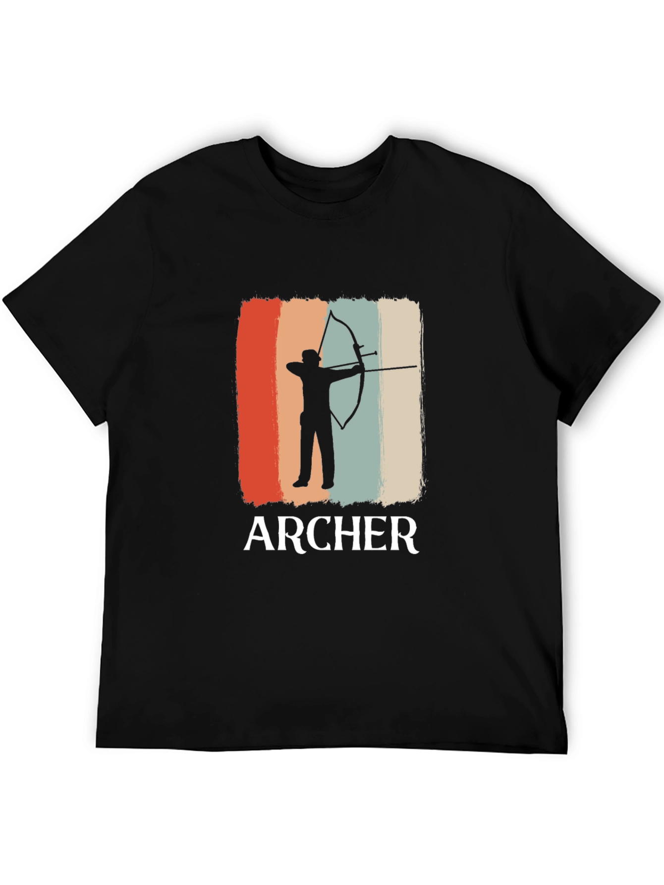 Archer Silhouette T-Shirt Retro Design