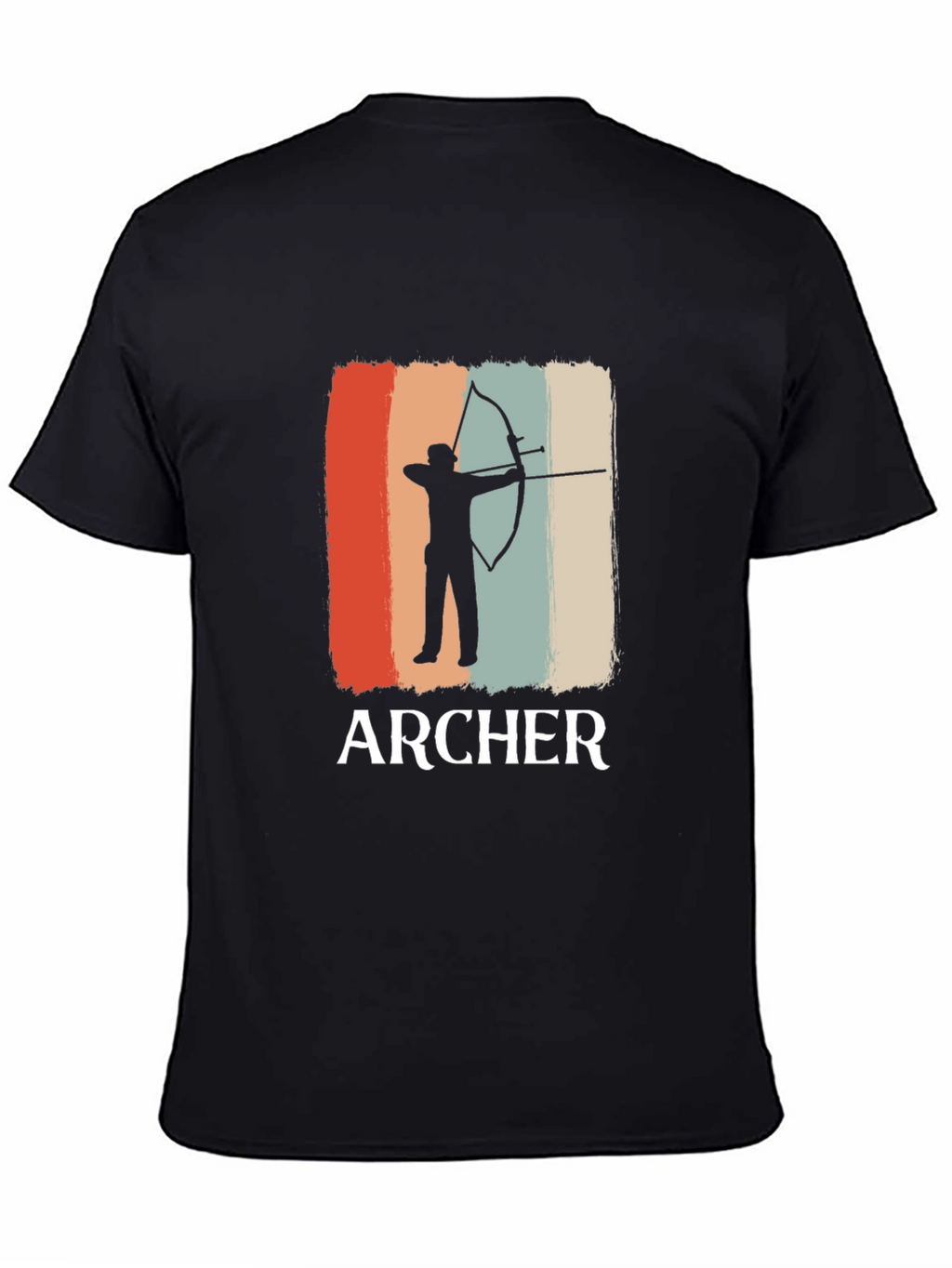 Archer Silhouette T-Shirt Retro Design
