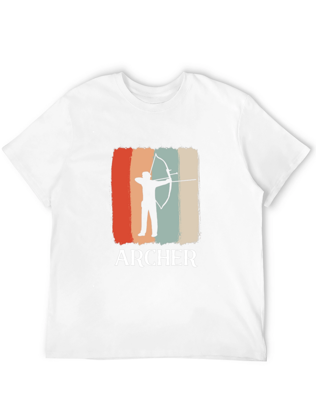Archer Silhouette T-Shirt Retro Design