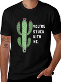 Youre Stuck with Me Cactus Graphic Tee