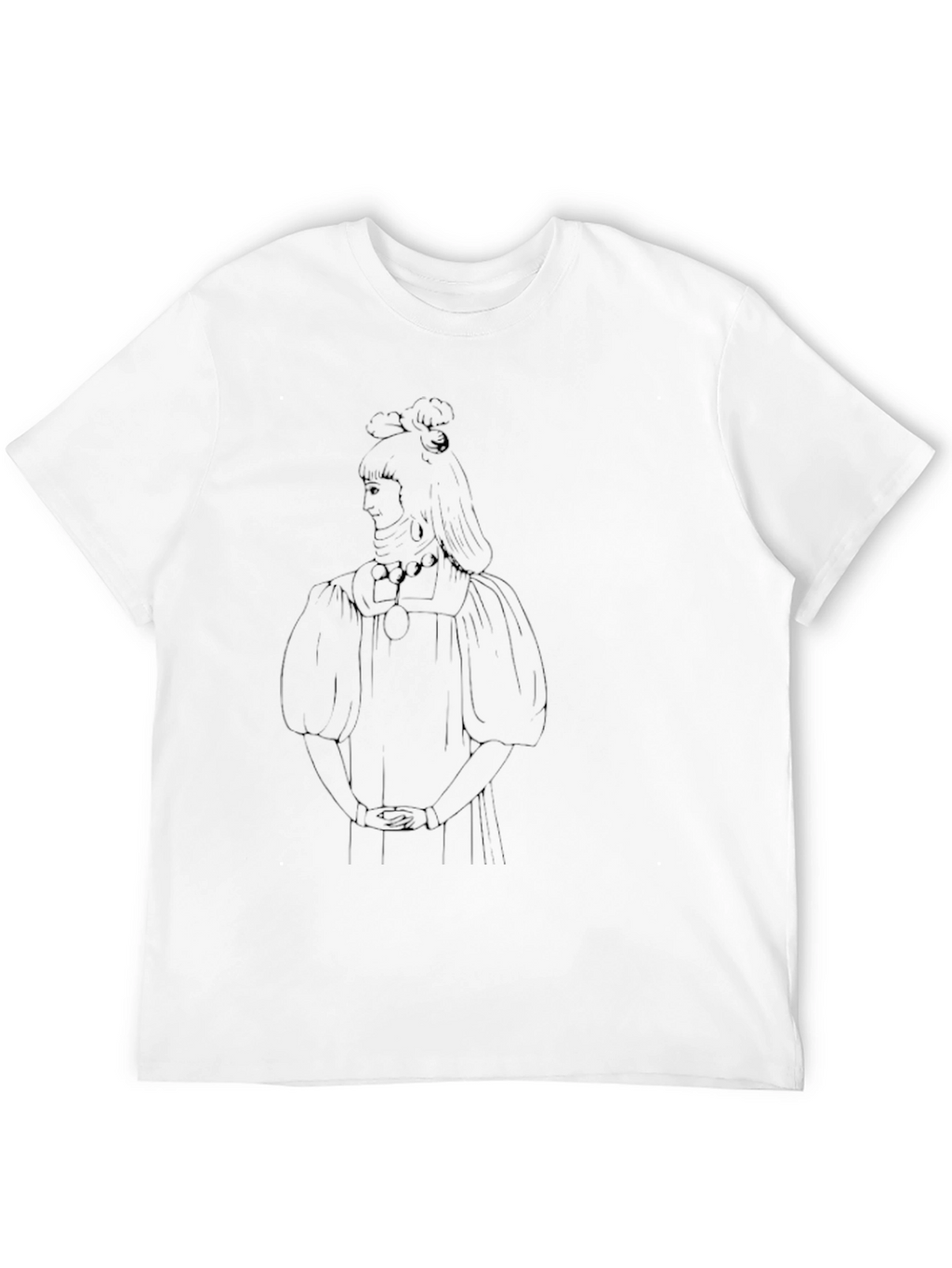 Line Art T-Shirt - Stylish Graphic Tee
