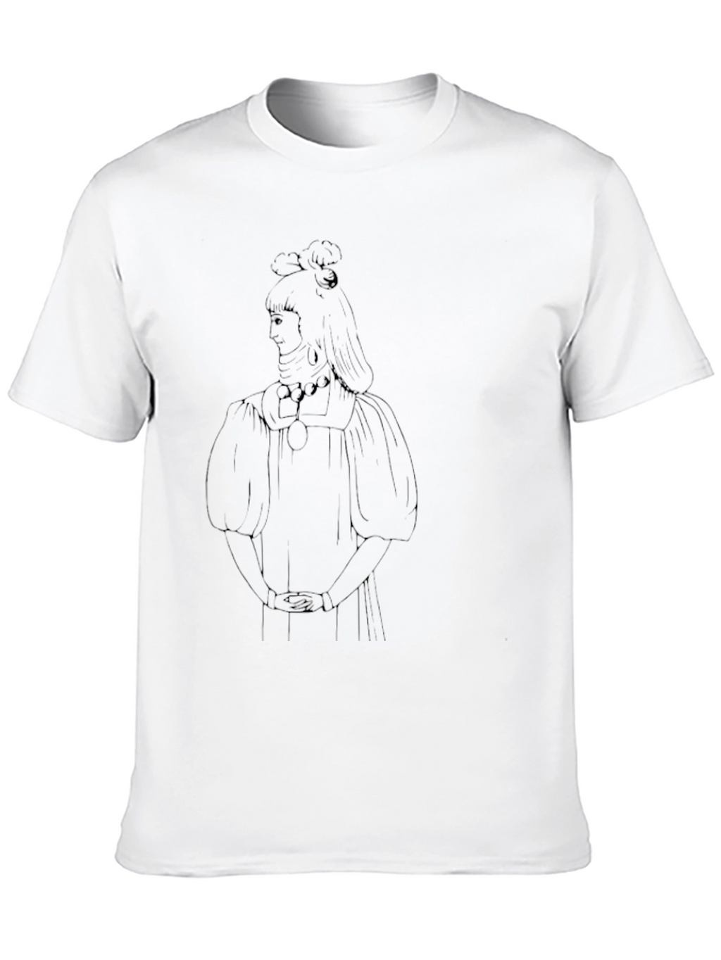Line Art T-Shirt - Stylish Graphic Tee