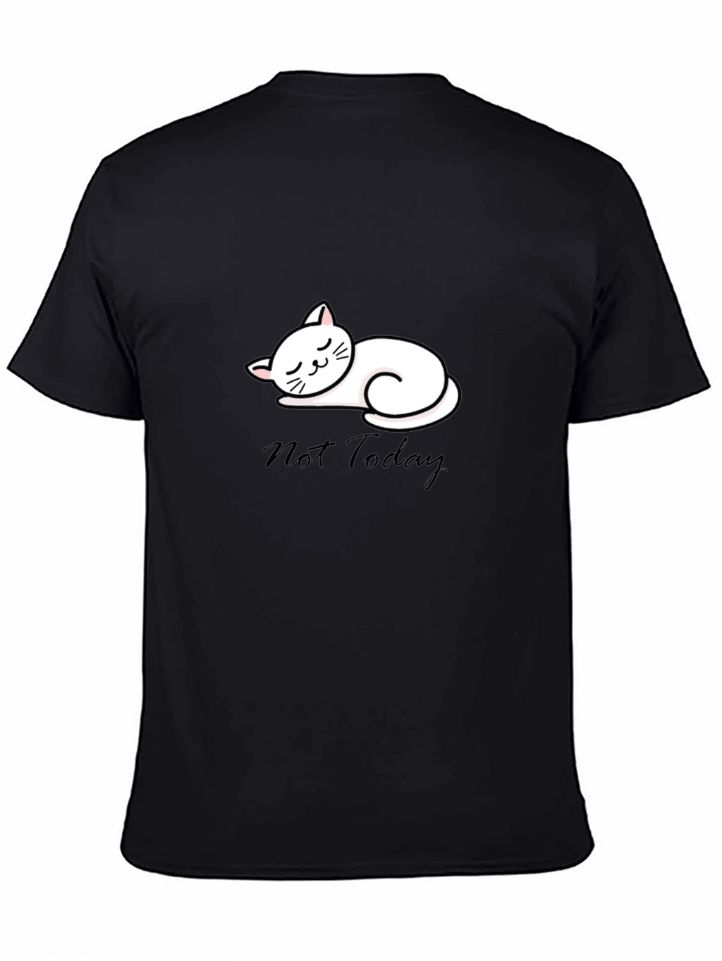 Not Today Cat Tee - Unisex Relaxed Fit