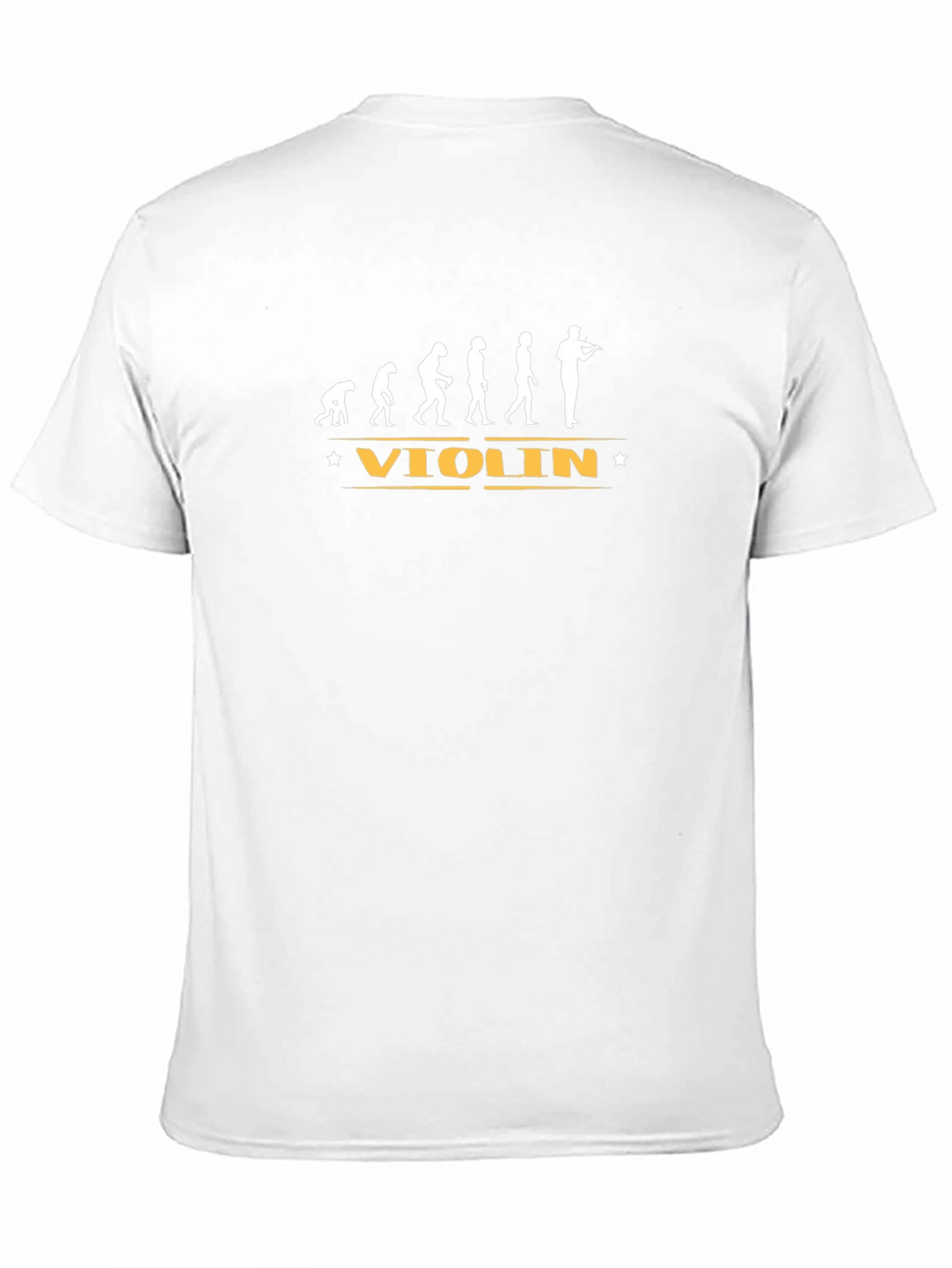 Violin Evolution Black Graphic T-Shirt