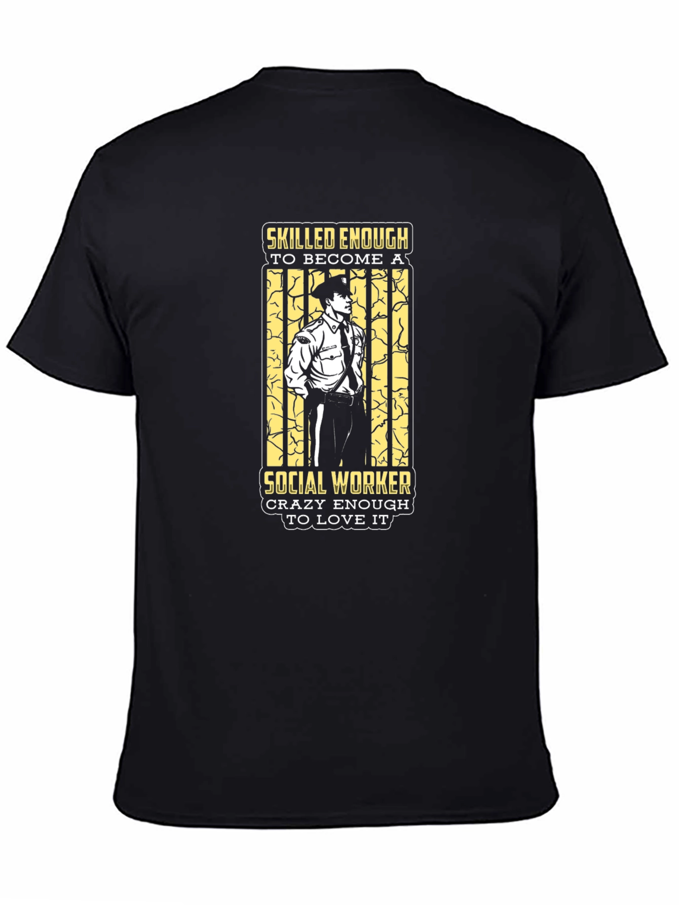 Social Worker T-Shirt - Skilled & Crazy Enough