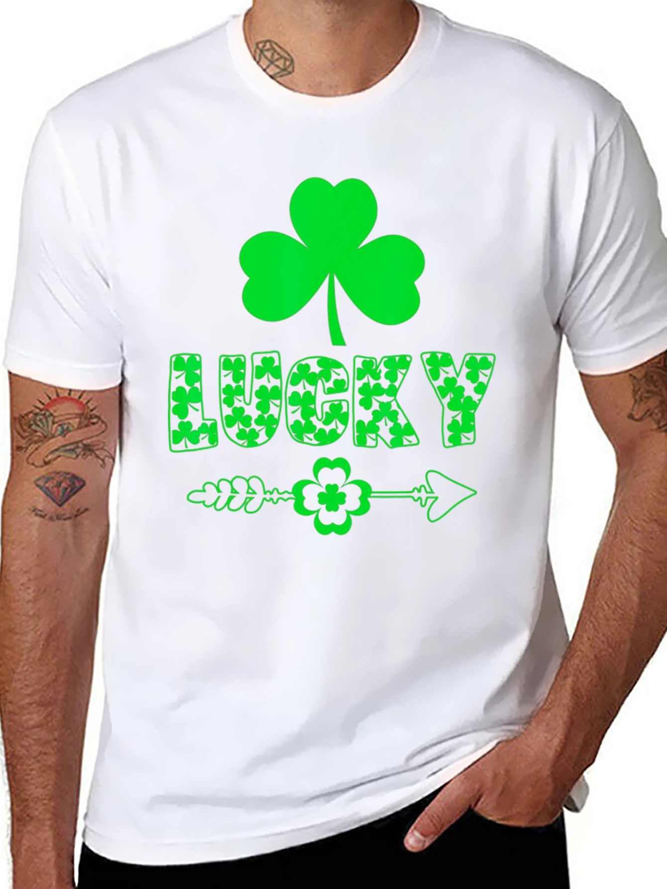 Lucky Shamrock Tee - St. Patricks Day